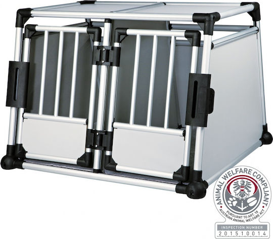 Trixie Transporter Gray Dog Transport Cage 93x88x64cm