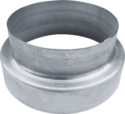 Biofan Chimney Reducers Galvanized 150mm Silver