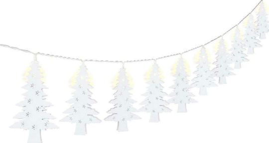 10 Lights LED 1.3m. Warm White in String 1pcs