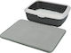 Trixie Mat Cat Toilet 1pcs Mat with Scoop for Litter Box Gray 40x55cm