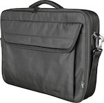 Trust Atlanta Tasche Schulter / Handheld für Laptop 16" in Schwarz Farbe