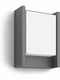Philips MyGarden Arbour Wall-Mounted Outdoor Ceiling Light LED IP44 6W with Warm White Light 22.1x16.6εκ.