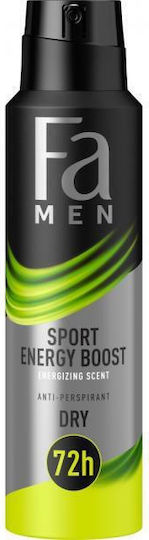 Fa Men Xtreme Sport Energy Boost Anti-perspirant 72h Deodorant Spray 150ml