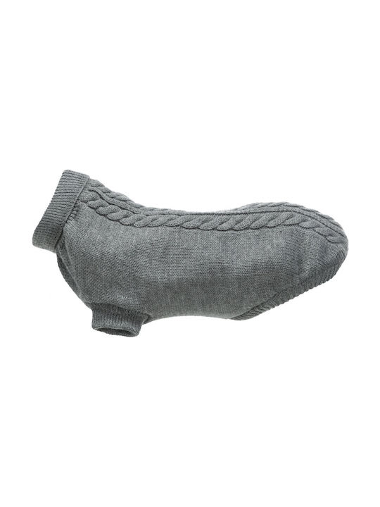 Trixie Kenton Hundeshirt Großer grauer Pullover in Gray Farbe 55cm.