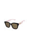 Gucci Women's Sunglasses with Black Acetate Frame and Brown Lenses GG0998S 005