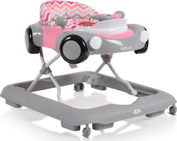 Cangaroo Shelby Baby Walker with Music for 6+ Months Pink