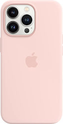 Apple Umschlag Rückseite Silikon Chalk Pink (iP...