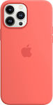 Apple Silicone Case with MagSafe Silicone Back Cover Pink Pomelo (iPhone 13 Pro Max)