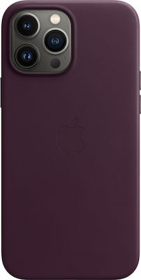 Apple Leather Case with MagSafe Leather Back Cover Dark Cherry (iPhone 13 Pro Max)