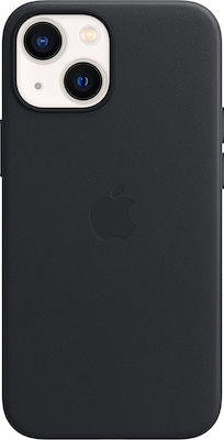 Apple Leather Case with MagSafe Midnight (iPhone 13 mini)