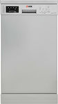 Vox Electronics LC4745IXE Free Standing Dishwasher L44.8xH85cm Inox