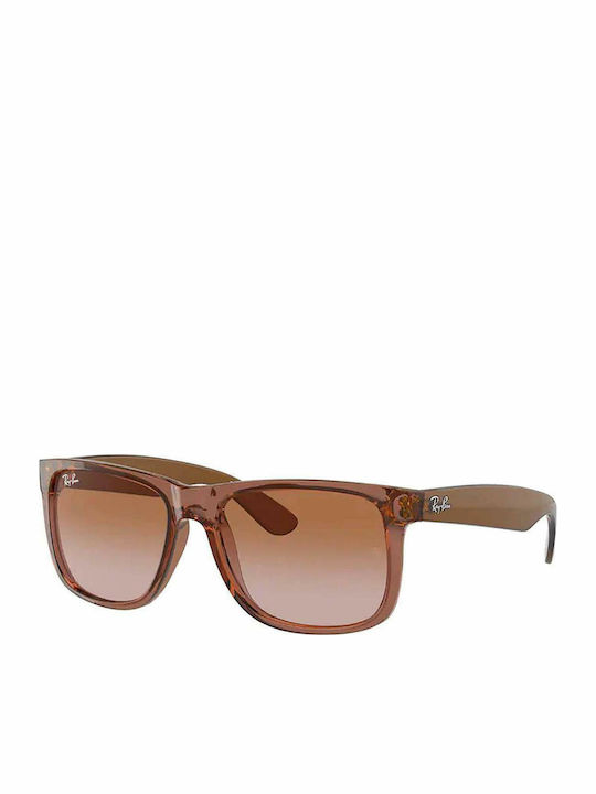 Ray Ban Justin Unisex Sunglasses with Brown Pla...