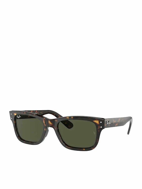 Ray Ban Mr Burbank Γυαλιά Ηλίου Καφέ με Κοκκάλινο Σκελετό Ray Ban Mr Burbank Γυαλιά Ηλίου Καφέ με Κοκκάλινο Σκελετό