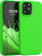 KWmobile Rubberized Back Cover Silicone Lime Green (iPhone 13 Pro Max)