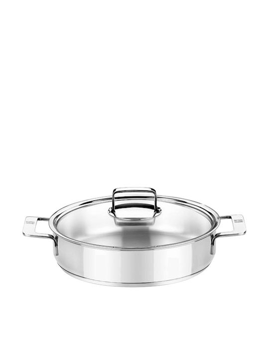 Bra Signature Shallow Stainless Steel Pot 3lt / 26cm
