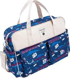 Shoulder/Hand Diaper Bag 19297 Blue 39x12.5x29cm.