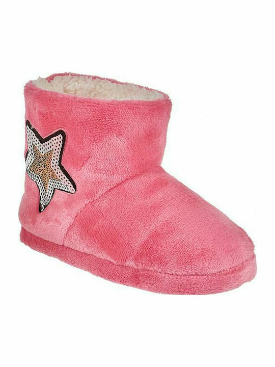 Mitsuko Kids Slippers Boots Fuchsia