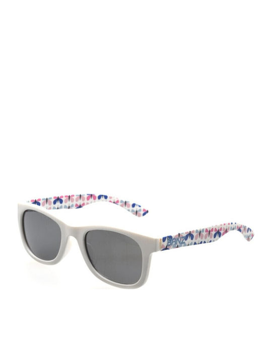 Banz Baby Beachcomber Square Baby Sunglasses with Polarized Mirror Lens for 1-2 Years