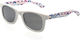 Banz Baby Beachcomber Square Baby Sunglasses with Polarized Mirror Lens for 1-2 Years