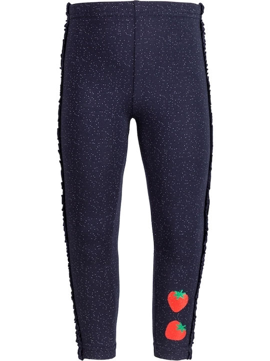 Kinder Leggings Lang Blau