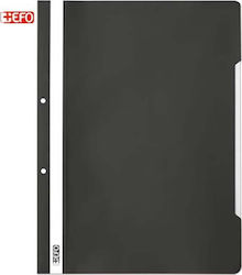Efo Report File with Paper Clip for A4 Black Efo Report File with Paper Clip for A4 Black