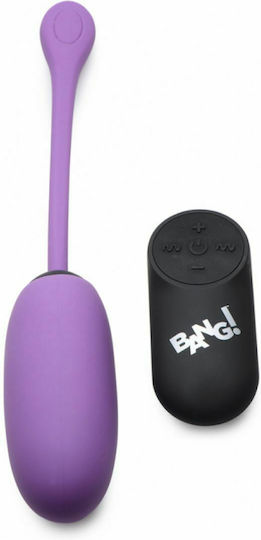XR Bang! Vibrating Egg With Remote Control Mini Δονητής Egg με Απομακρυσμένο Έλεγχο 8.6cm Purple
