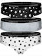 Women's Slip 3Pack Grey/White/Black