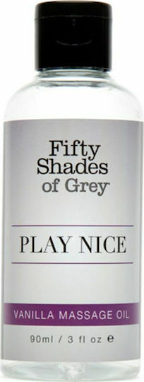 Fifty Shades of Grey Play Nice Massage Oil with Scent Vanilla 90ml
