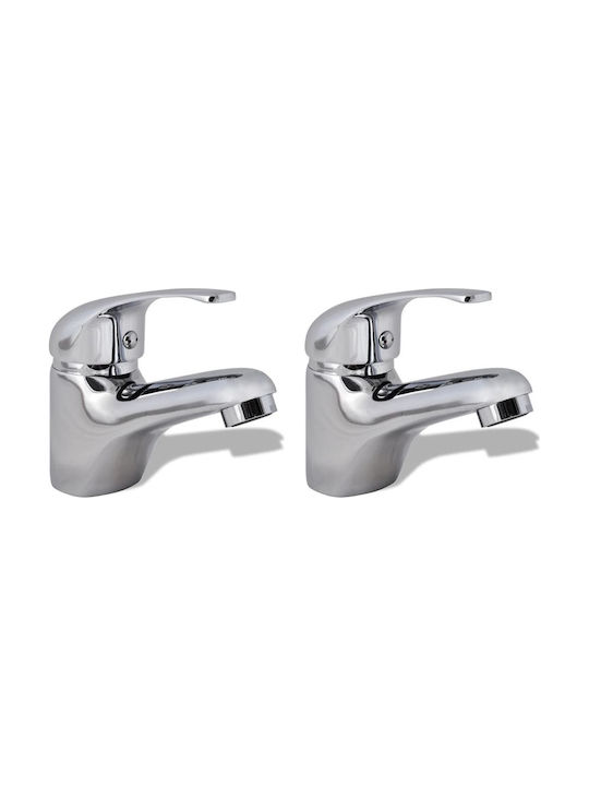 vidaXL Wasserhahn Bidet Silber