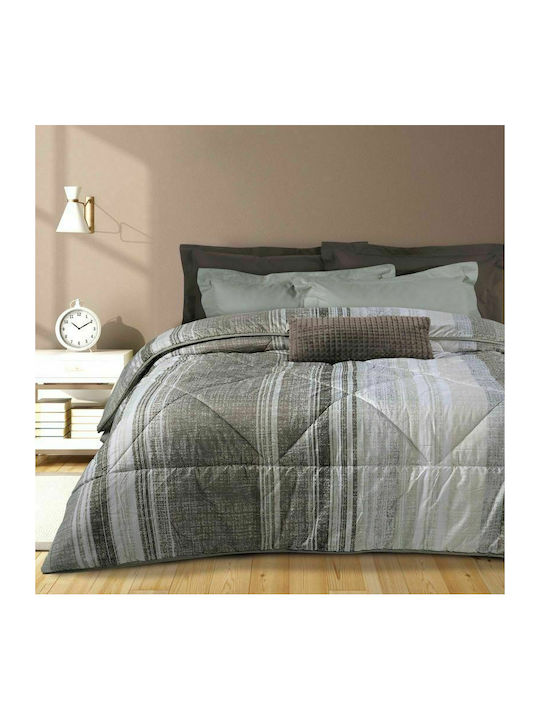 Das Home Quilt Single 160x240cm 4786 Grey / White