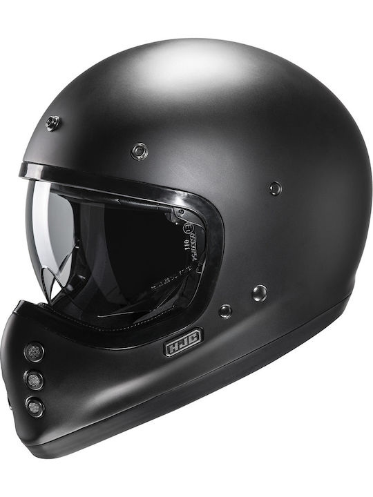 HJC V60 Full Face Helmet ECE 22.06 Semi Flat Black KR4270