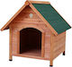 Căsuță pentru Câine Lemn Pentru Interior Maro 78x88x81cm