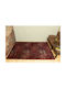Ezzo Prestige 8032HH Teppich Rechteckig Synthetisch,Polyester/Cotton/Leather Burgundy