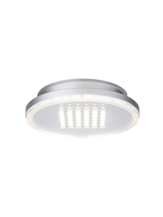 Paulmann Deckenleuchte 21cm Silber mit Integrierter LED