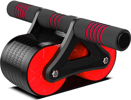 Factory AB Tank Roller Abdominal Wheel Red with Anti-Slip Handles
