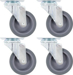 vidaXL 277832 Rotating Wheels from Rubber 12 Pi...