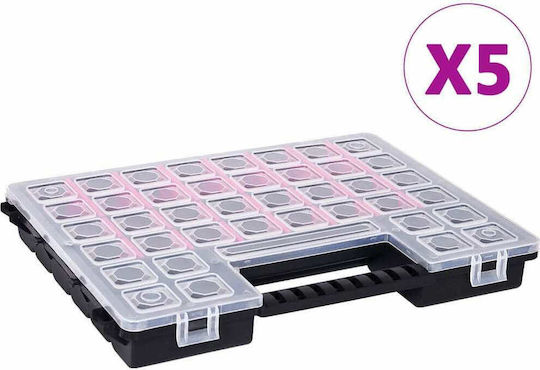 vidaXL Tool Compartment Organiser 38.5x28.3x50cm