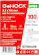 GeHock Δεματικά Καλωδίων Πλαστικά 140mmx3.6mm σε Λευκό χρώμα (100τμχ) (036140)