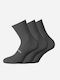 Walk Athletic Kids' Long Socks Gray 3 Pairs