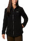 Columbia Short Women's Cardigan with Zipper Black