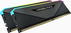 Corsair Vengeance RGB RT 16GB DDR4 RAM with 2 Modules (2x8GB) and 3600 Speed for Desktop