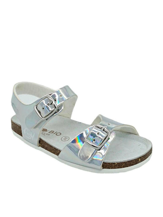 Kinder Sandalen Anatomisch Silber