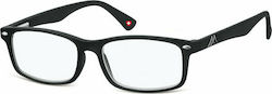 Montana Eyewear Acetate Blue Light Blocking Glasses Black