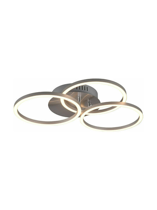 Trio Lighting Circle Modern Metal Ceiling Light...