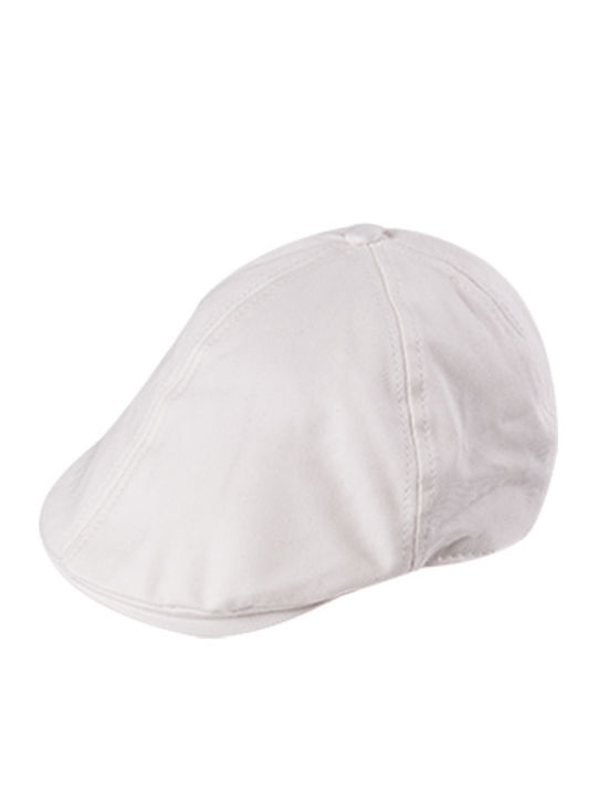 Kids' Hat Fedora White