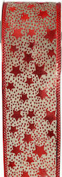 Iliadis Christmas Ribbon Red 900x6.3cm 1pc