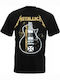 Softworld Metallica Guitar T-shirt σε Μαύρο χρώμα