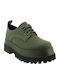IQ Shoes 92.N5500 Γυναικεία Derby σε Πράσινο Χρώμα