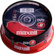 Maxell Εγγράψιμα DVD-R 16x 4.7GB Cake Box 25τμχ