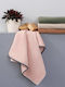 Palamaiki 3pc Bath Towel Set Brooklyn Blush Weight 500gr/m²